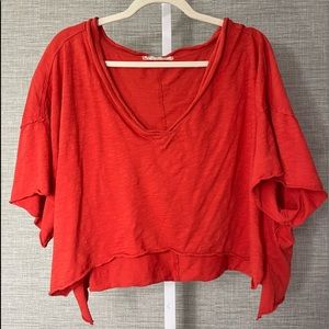 Free People Cropped T-shirt